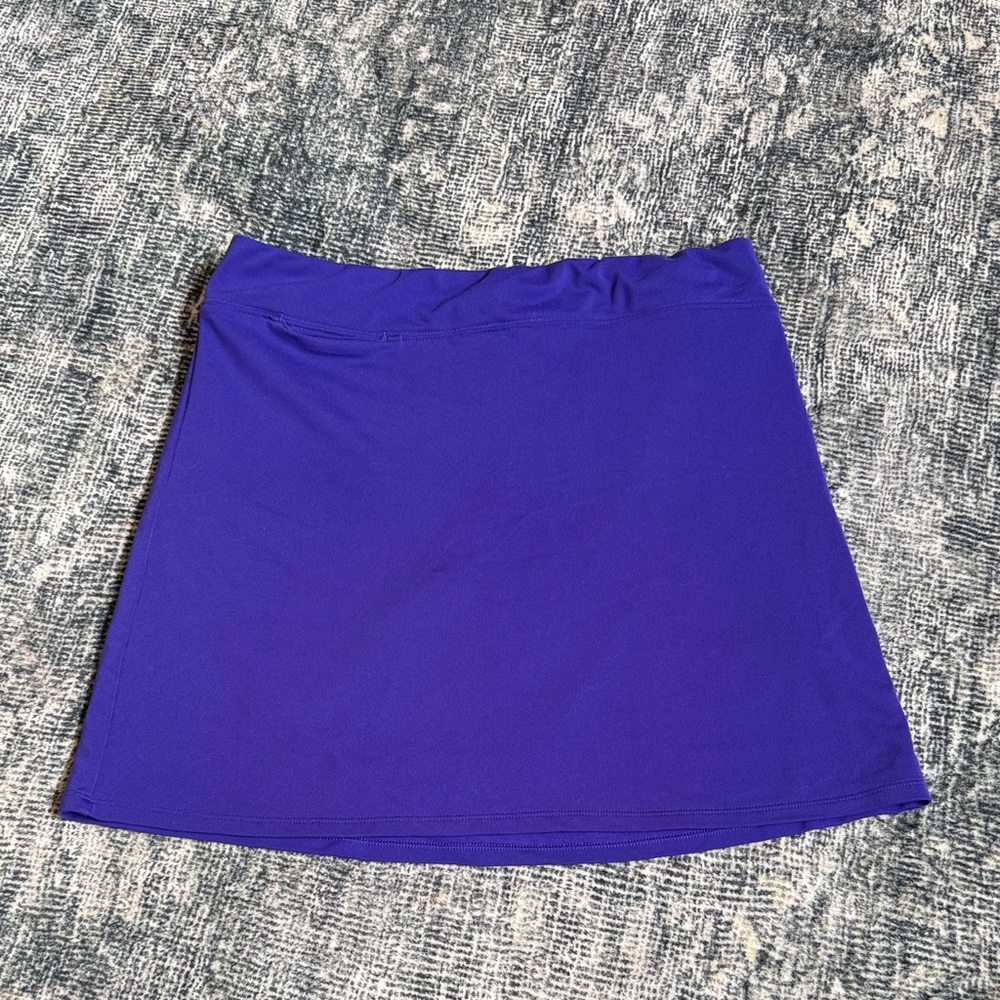 Adidas Women's Golf Skirt in Vibrant Blue